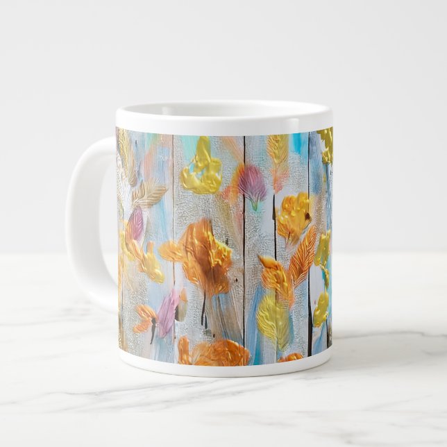DigAI Golden Jubilee Botanicals Jumbo Mug (Devant gauche)