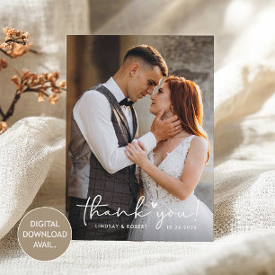 [Digital Avail.] Love Heart Mariage Carte de remer