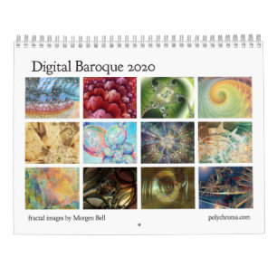 Digital Baroque 2020 calendrier fractal