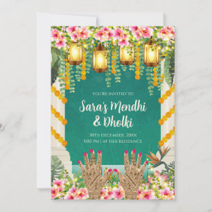 Digital Dholki invite les invitations musulmans Me