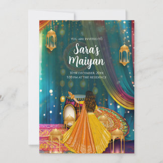 Digital Maiyan invite comme les invitations Pithi