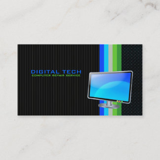 Digital Tech. CARTE DE VISITE TV