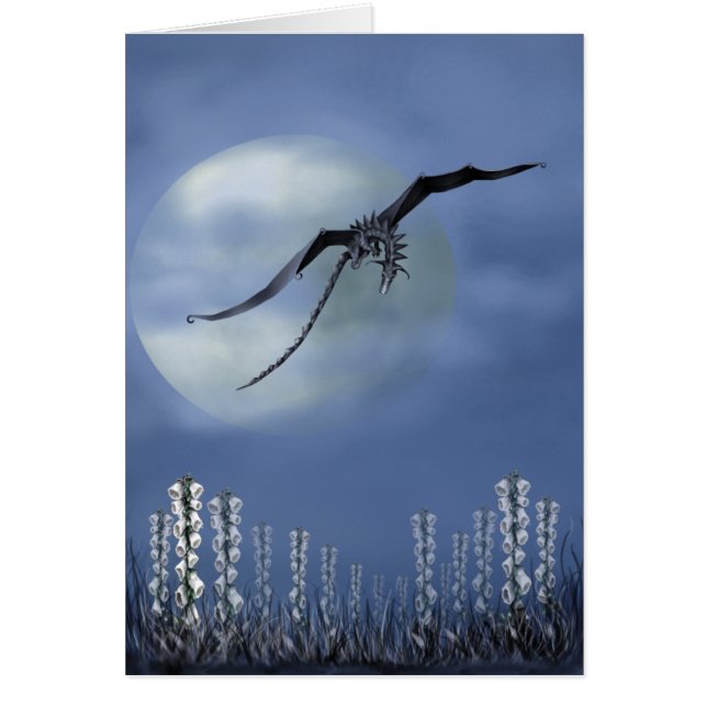 Digitales par clair de lune (Devant)