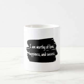 Digne d'amour Mug classique Mug, 325 ml