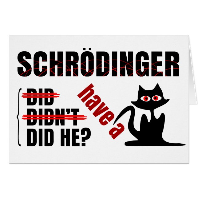 Dillema de Schrodinger (Devant horizontal)