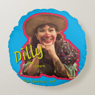 Dilly le coussin rond clown