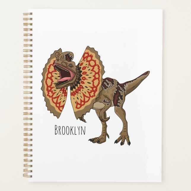 Dilophosaurus dessin animé (Devant)