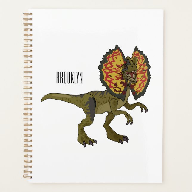 Dilophosaurus dessin animé (Devant)