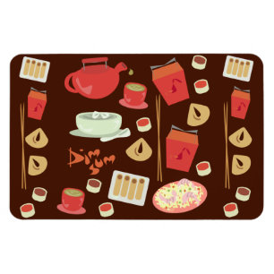 Dim Sum Deluxe Mega Magnet