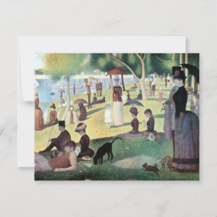 Dimanche après-midi, île La Grande Jatte par Seura