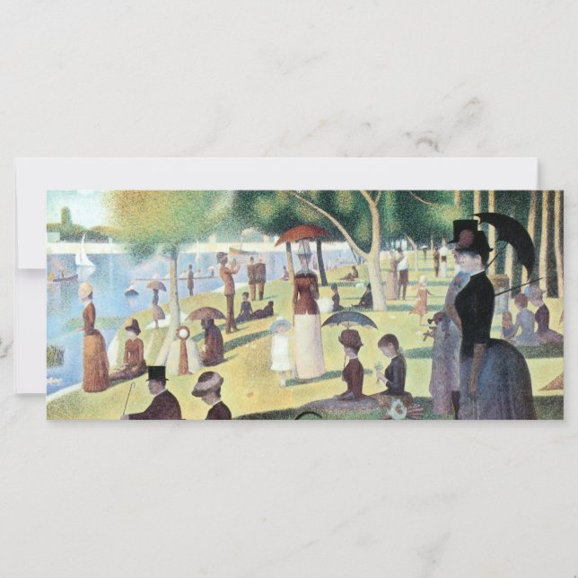 Dimanche après-midi, île La Grande Jatte par Seura (Devant)