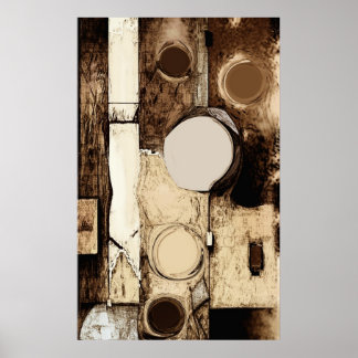 Dimension - Poster Abstrait