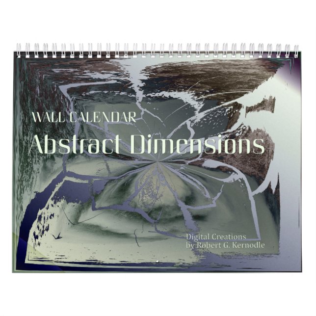 Dimensions Abstraites du calendrier des murs (Protection)