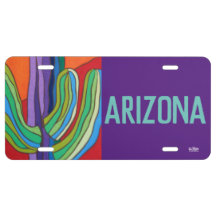 Plaque automatique Arizona Cactus