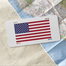 Plaque de licence USA