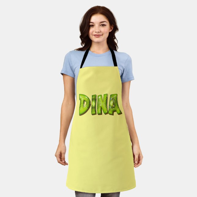 Dina Nom Kiwi Design Tabliers de cuisine Tablier (Porté)
