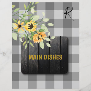 Dinateur organisateur de la recette de buffle ferm