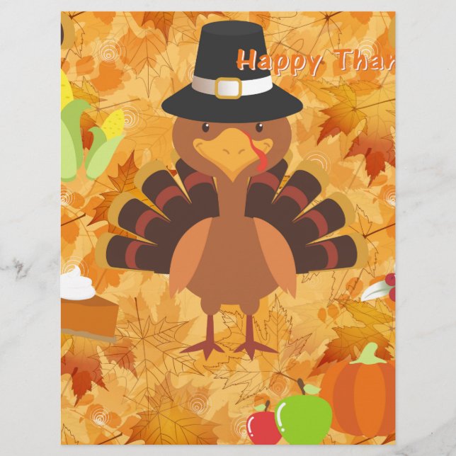 dinde bon thanksgiving (Devant)