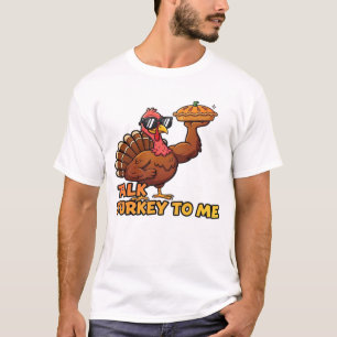 Dinde cool drôle de Thanksgiving T-Shirt classique