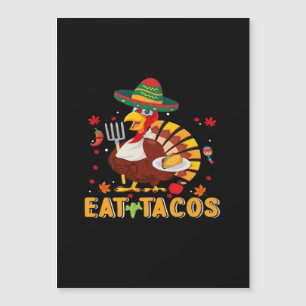 Dinde mange des tacos drôle de Thanksgiving mexica