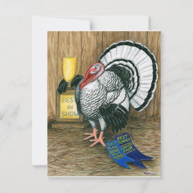 Dinde : Meilleur en spectacle (Devant)