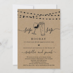 Dîner Amusant Invitation