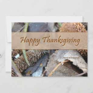 Dîner d'action de grâces Invitation