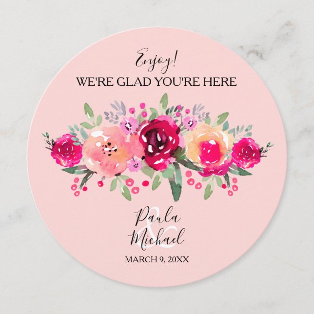 Dîner de CARTE DE REMERCIEMENTS ou de répétition d (Devant)