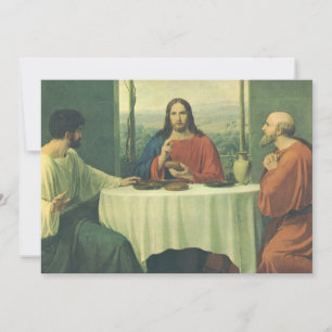 Dîner de gala à Emmaüs avec Jésus-Christ