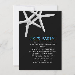 Dîner de la fête de Starfish Invitation