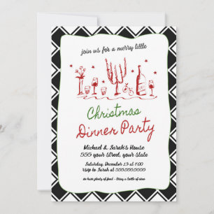 Dîner de Noël Invitation