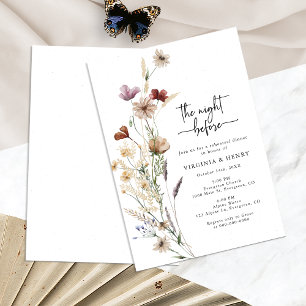 Dîner de répétition Boho Invitation