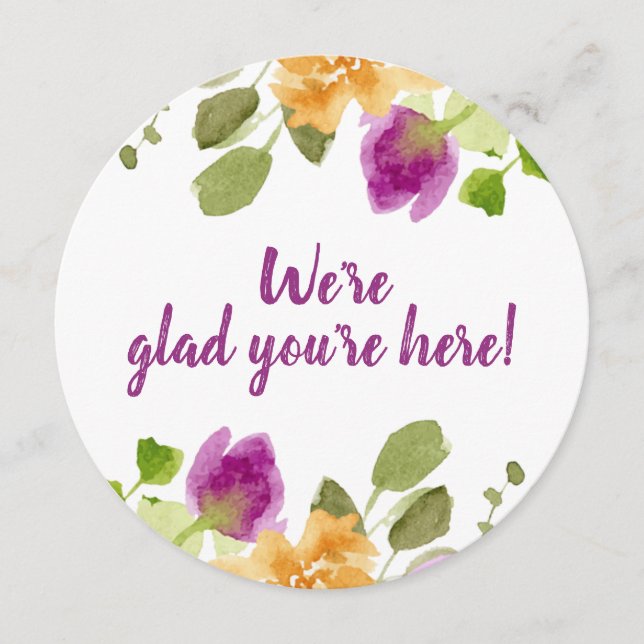 Dîner de répétition Carte de remerciements pourpre (Devant)