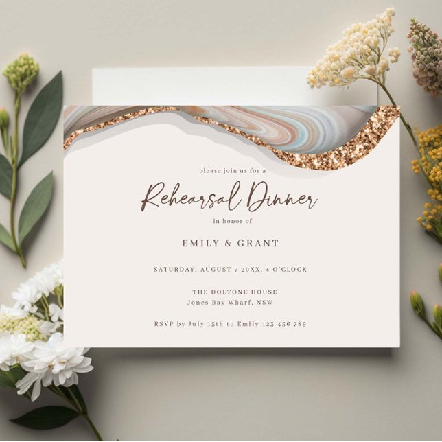 Dîner de répétition de marbre de Géode d'âge (Créateur téléchargé)