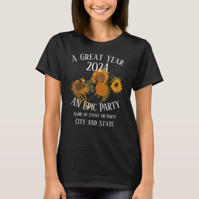 Dîner de répétition de mariage de fête T-shirt Bac (Devant)