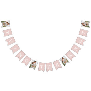 Dîner de répétition de photos Drapeaux de Bunting