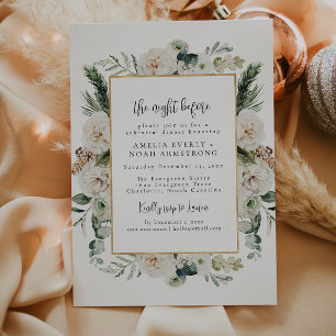 Dîner de répétition d'hiver Invitation