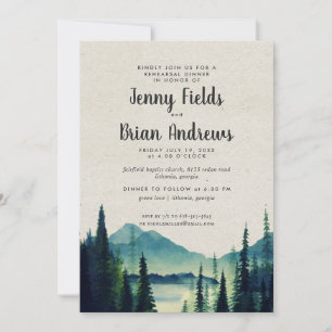 Dîner de répétition pour Mariage de montagne