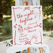 Dîner de répétition signe de bienvenue répétition 