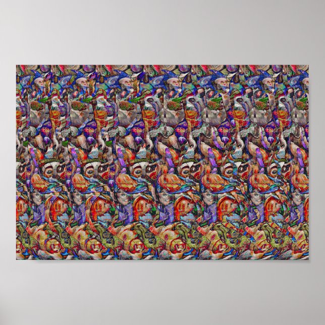 Dîner d'Halloween - Impression 3D cachée (Devant)