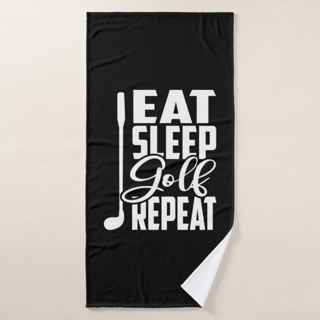 Dîner Golf Répéter (Serviette de bain)