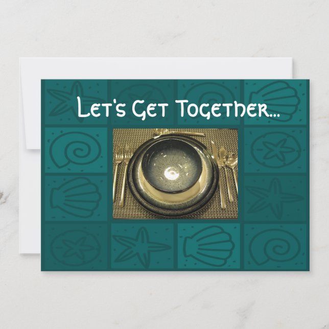 Dîner invitation (Devant)