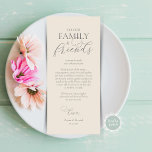 Diner Lieu Partir Merci Carte de calligraphie<br><div class="desc">C'est le Carte de remerciements du Cadre, dans un script romantique moderne, gris foncé et crème. Partagez l'amour et montrez votre appréciation à votre famille et à vos amis, quand ils s'assoient à leur siège et lisent ce charmant remerciement personnalisé vous place la carte de réglage. C'est une façon merveilleuse...</div>