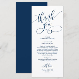 Dîner Lieu Réglage des cartes de Merci