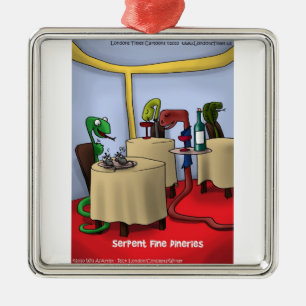 Dineries de serpent Drôle ornements de Noël