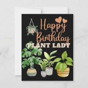 Dingue plante dame, plante maman anniversaire