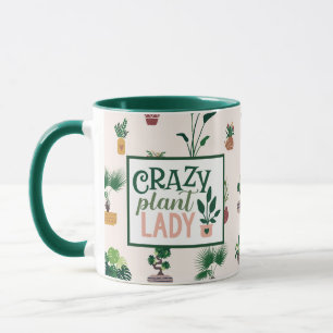 Dingue Plante Lady Funny Coffee Mug