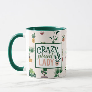 Dingue Plante Lady Funny Coffee Mug