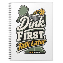 Dink d'abord, parler plus tard | Cahier de cadeau 