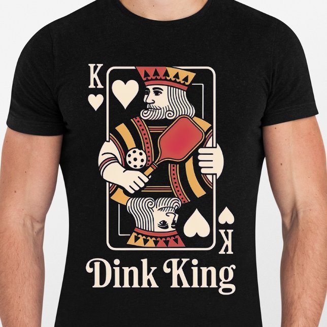 Dink King - Drôle Pickleball Love Tshirt (Créateur téléchargé)
